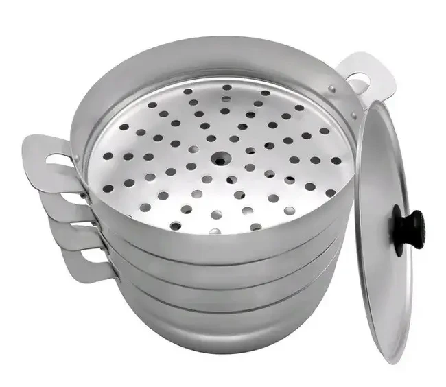 Мантоварка пароварка ZAUBERG алюмінієва 3 сітки 6 л