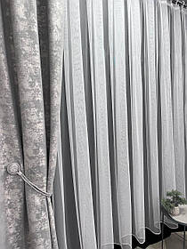 Тюль Грек сітка білий