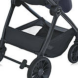 Універсальний візочок 2в1 El Camino RIVIERA ME 1183 Iris Blue Синя, фото 9
