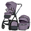 Універсальний візочок 2в1 El Camino RIVIERA ME 1183 Grape Pink Рожева, фото 9
