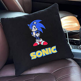 Дитяча подушка Sonik з флісу у автомобіль