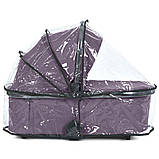 Універсальний візочок 2в1 El Camino RIVIERA ME 1183 Grape Pink Рожева, фото 4