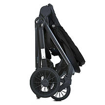 Універсальний візочок 2в1 El Camino RIVIERA ME 1183 Jet Black Чорна, фото 3