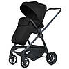Універсальний візочок 2в1 El Camino RIVIERA ME 1183 Jet Black Чорна, фото 7