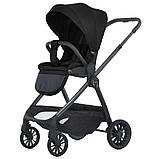 Універсальний візочок 2в1 El Camino RIVIERA ME 1183 Jet Black Чорна, фото 7
