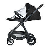 Універсальний візочок 2в1 El Camino RIVIERA ME 1183 Jet Black Чорна, фото 6
