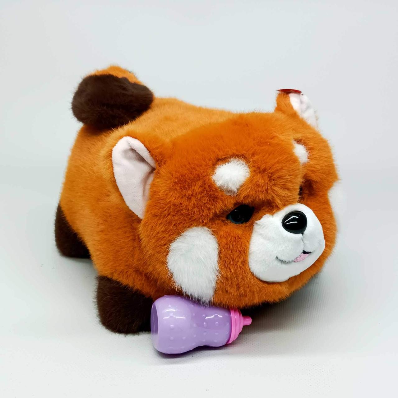 М’яка інтерактивна панда Кращий друг BF2507 — іграшка-повторювалка з пляшечкою, 2 кольори, 28 см, фото 1