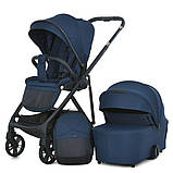 Універсальний візочок 2в1 El Camino COIL ME 1190 Iris Blue Синя, фото 5