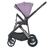 Універсальний візочок 2в1 El Camino COIL ME 1190 Grape Pink Рожева, фото 5