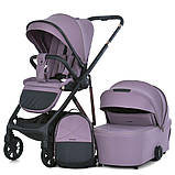 Універсальний візочок 2в1 El Camino COIL ME 1190 Grape Pink Рожева, фото 8