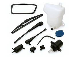 Запчастини для очищення вікон та фар авто