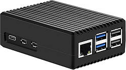 Алюмінієвий корпус для Raspberry Pi 5 iUniker P573 Корпус з охолодженням для Raspberry Pi