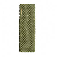 Матрац надувний надлегкий Naturehike CNH22DZ018, із мішком для надування, прямокутний зелений 183 см