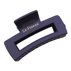 Краб для волосся матовий Barrehe La France 6,5 см синій 154-418