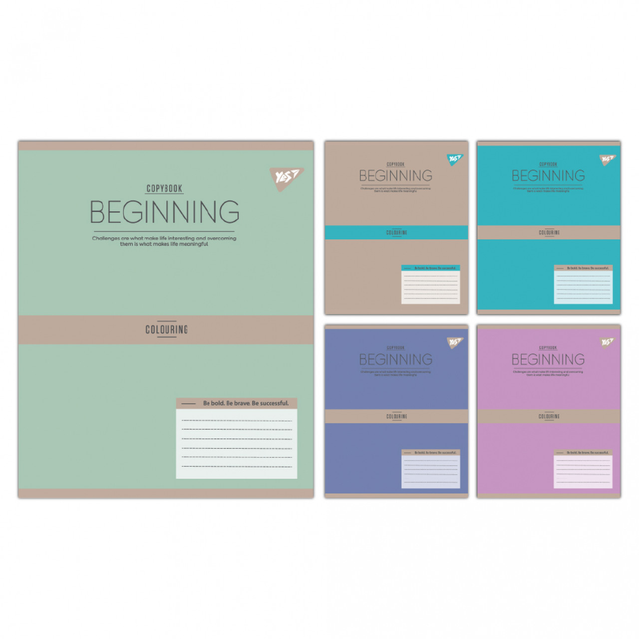 Зошит 12арк. кос.лін. Yes Beginning №767868(25)(500), фото 1