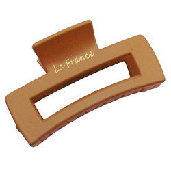 Краб для волосся матовий Barrehe La France 6,5 см бежевий 154-419