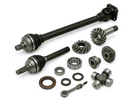 Комплектуючі мостів та приводів трансмісії