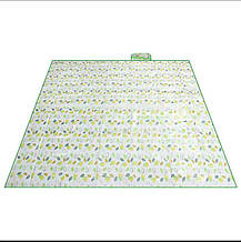 Покривало для пляжу 200*200 см, килимок для дому та пікніка 2*2 м, Водонепроникний складаний килимок, фото 3