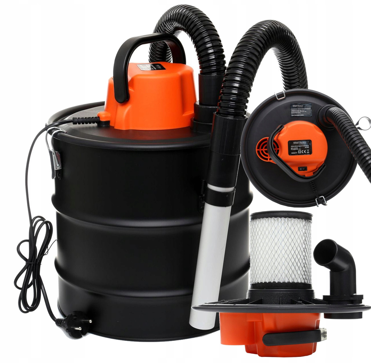 Пилосос для попелу Kraft&Dele KD477, фото 1