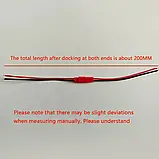 Роз'єм, кабель штекерний XT60 з кремнієвим дротом 14AWG Male-Femail для RC Lipo, кабелю АКБ, дрона, сонячний, фото 3