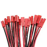 Роз'єм, кабель штекерний XT60 з кремнієвим дротом 14AWG Male-Femail для RC Lipo, кабелю АКБ, дрона, сонячний, фото 4