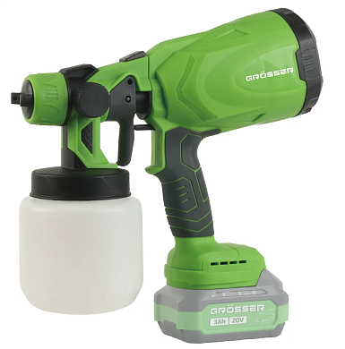 Краскопульт акумуляторний DSG-200, без АКБ та ЗУ, Grosser, фото 1
