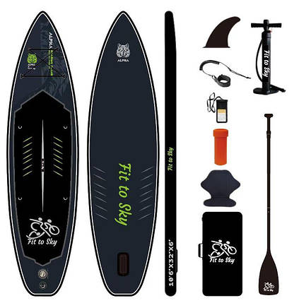 Надувна SUP/САП дошка FitToSky FTS SPD03 320см, фото 2