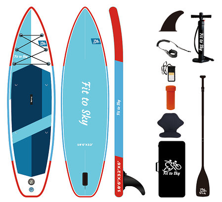 Надувна SUP/САП дошка FitToSky FTS SPD02 320см, фото 2