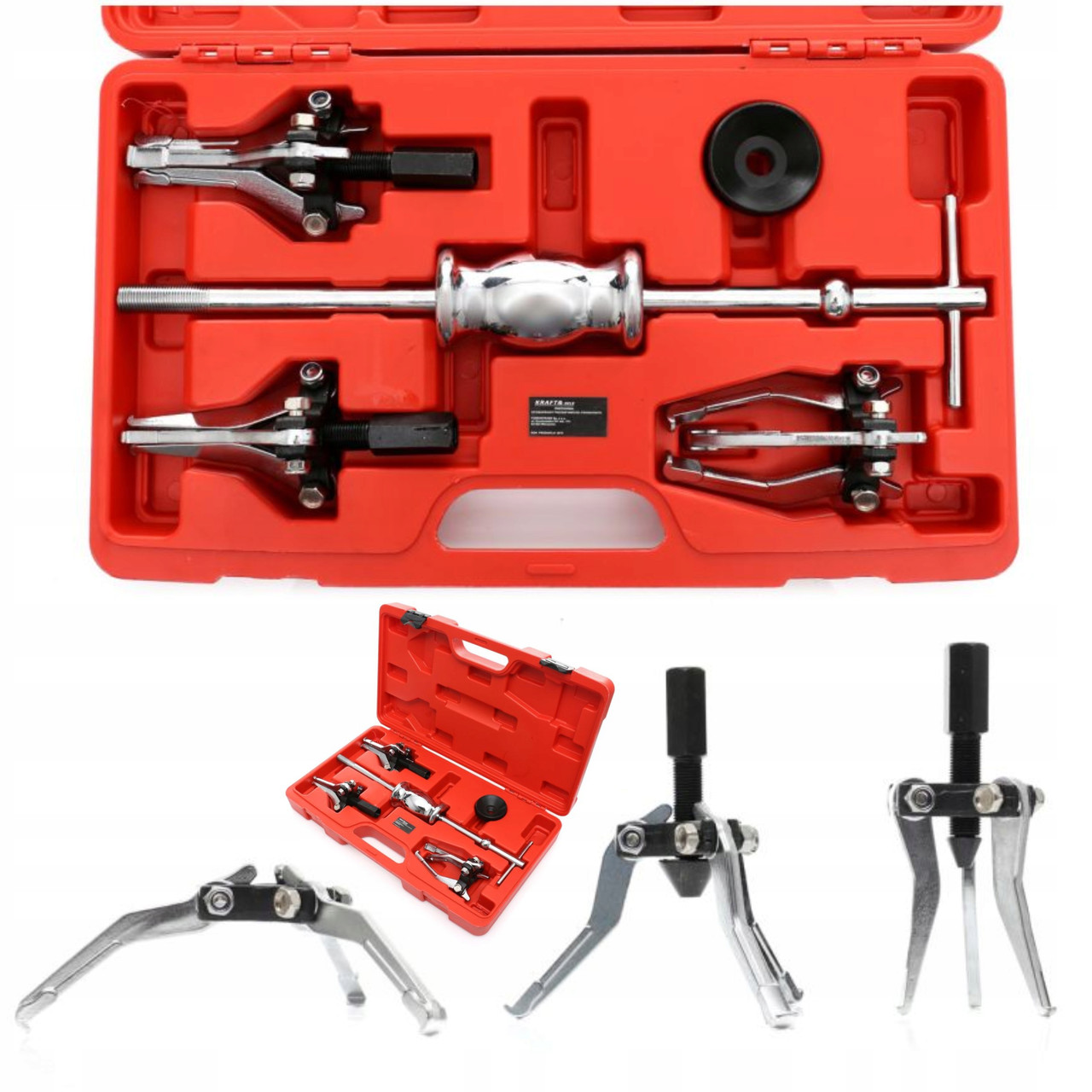 Знімач підшипників внутрішній Kraft&Dele KD10174, фото 1