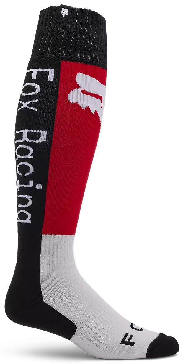 Мотоноски Fox 180 Lean чорний/червоний/білий, L