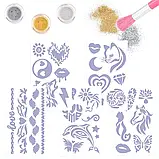 TOP Model Набір для татуювання з блискітками BEAUTY and ME 12327, фото 4