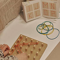 Навчальний набір Ігротеко Математичний планшет 5 х 5(поле 15х15см) (900415), фото 4