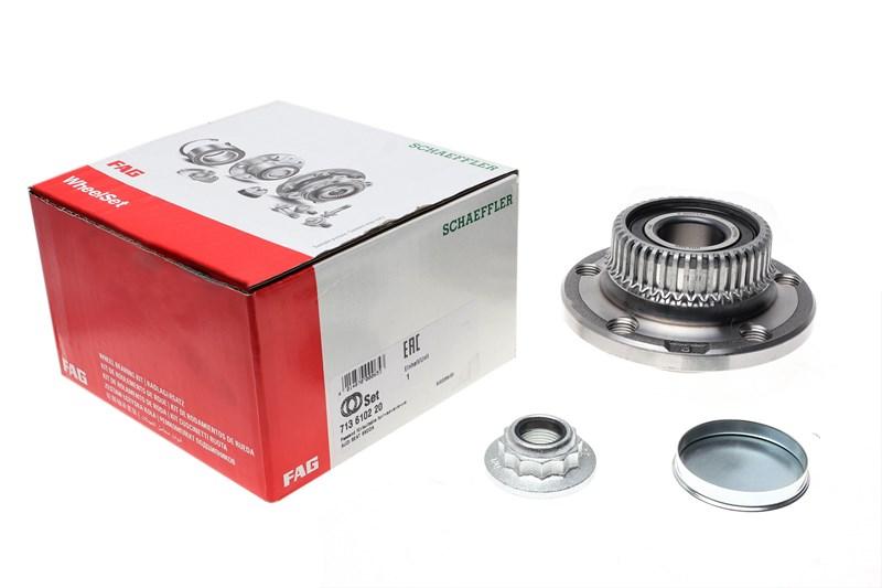 Підшипник маточини VAG передній, FAG (713 6102 20) (1J0598477), фото 1