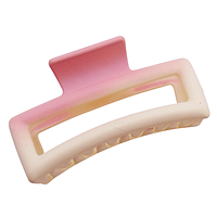 Краб для волосся з градієнтом матовий 9 см різнобарвний Fashion 164-818-1