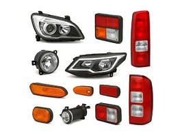 Фари та світлові елементи автомобілів