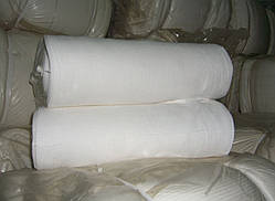 Вафельна тканина біла, щільність 140 г/м2, 45 см, рулон 60м