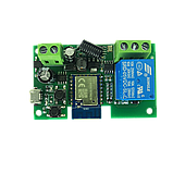 Wi-Fi RF реле Tuya Smart Life сухий контакт, реле для воріт Tuya з радіомодулем 7-32 В, фото 4