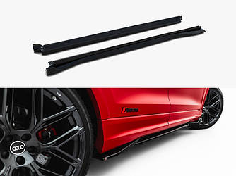 Пороги Audi RSQ8 рестайл (2024+) тюнінг обвіс леза спідниця елерон сплітер