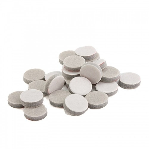 Змінні файли-бафи 500 гріт для педикюрного диска 20 мм (25 шт)