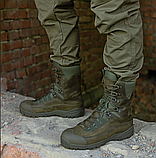 Тактичні берці демі Демісезонні чоловічі берці ЗСУ Тактичне взуття Stimul Стимул Отаман олива розмір 36-47, фото 7