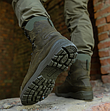 Тактичні берці демі Демісезонні чоловічі берці ЗСУ Тактичне взуття Stimul Стимул Отаман олива розмір 36-47, фото 8
