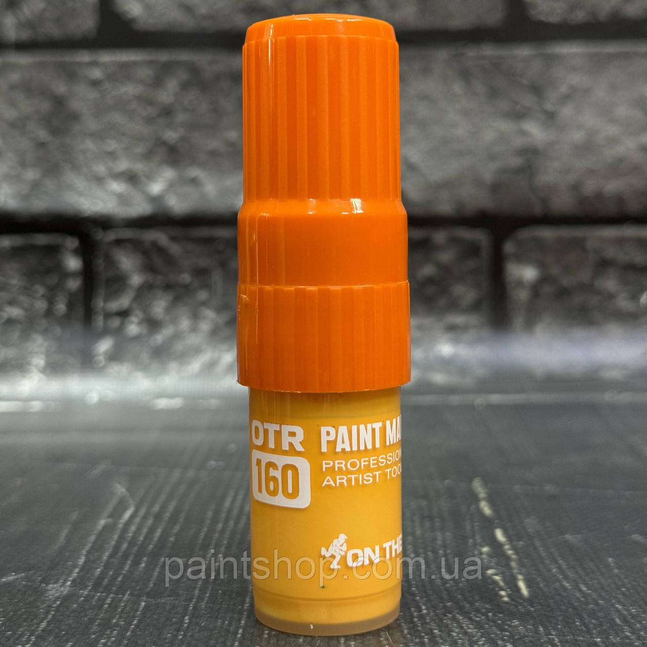 Маркер спиртовий On the Run Paint 160 Orange (Помаранчевий) 15 мм, фото 1