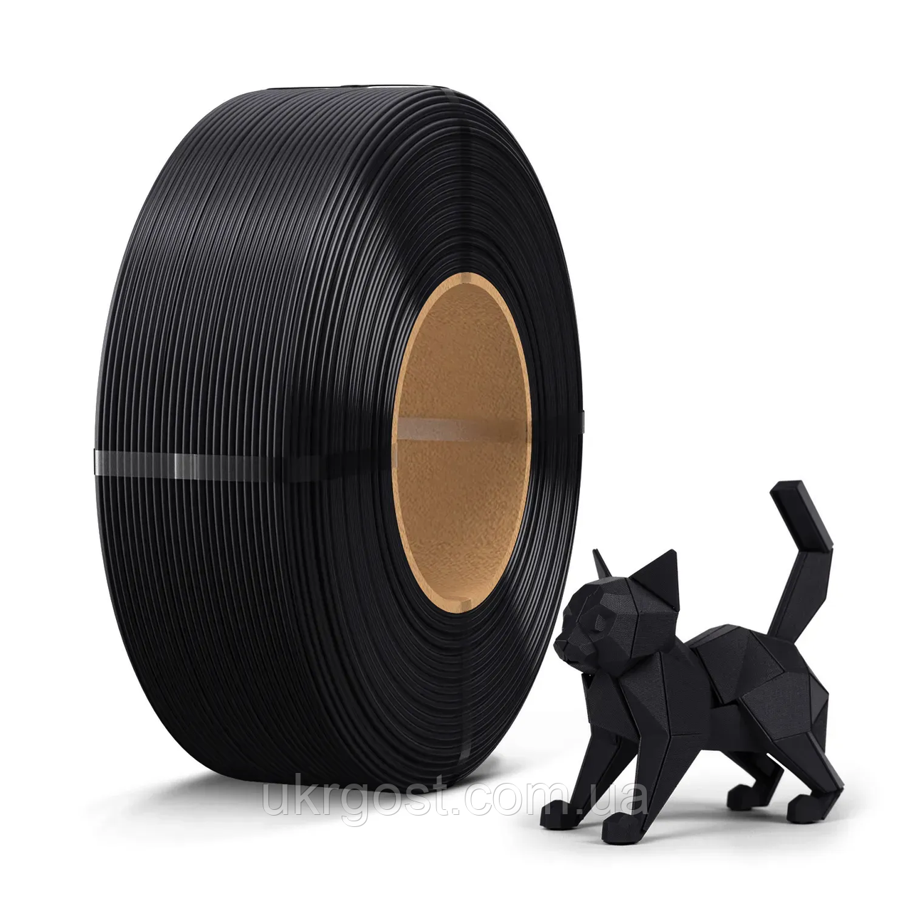 SUNLU PETG REFILL Black/Чорний 1,75 мм 1 кг Пластик для 3D принтера