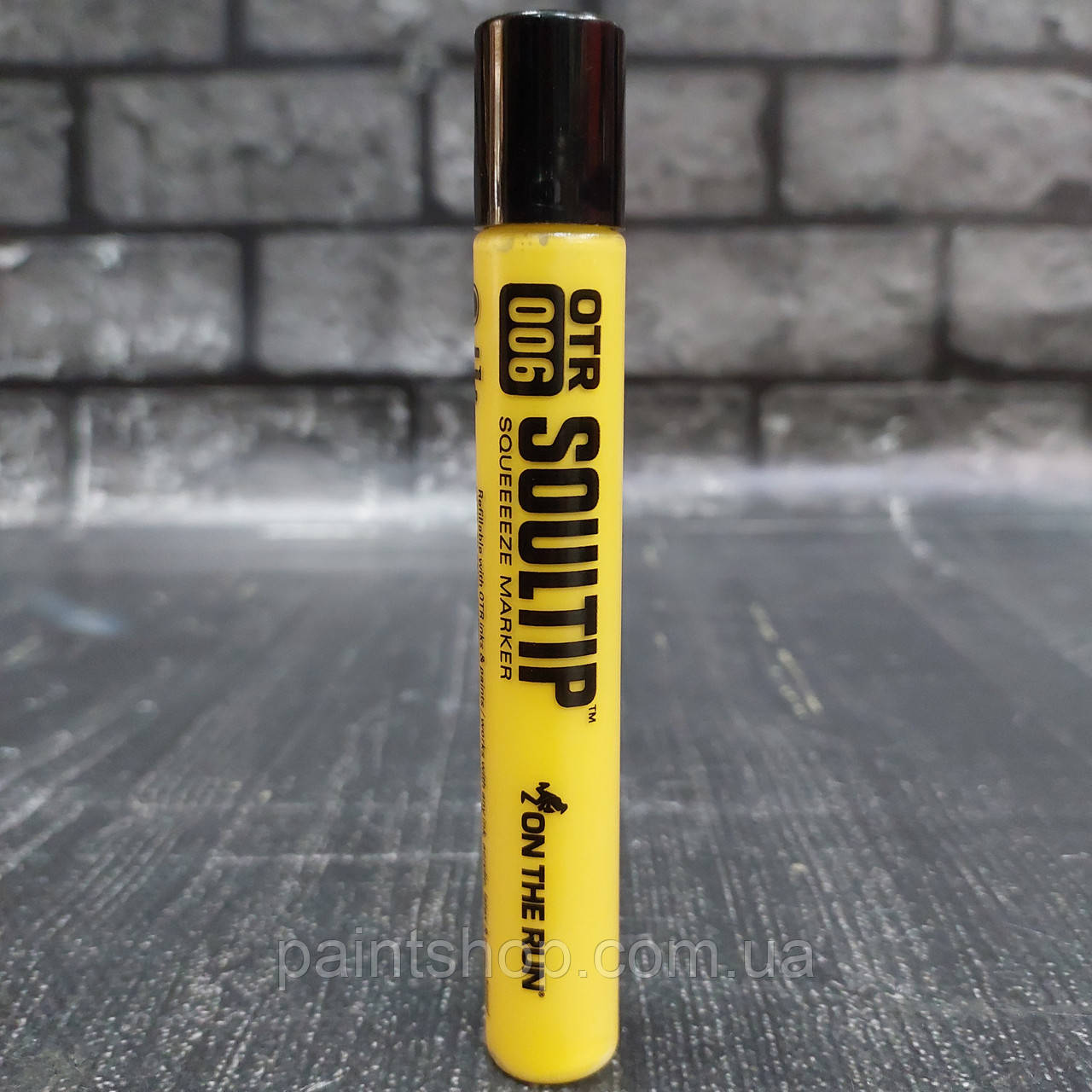 Маркер-сквізер On the Run 006 Yellow (Жовтий) 6 мм, фото 1