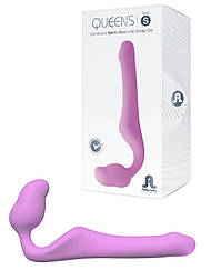 Безремневий страпон Adrien Lastic Queens S, регульований вигин, діаметр 3 см, гарантія 3 роки