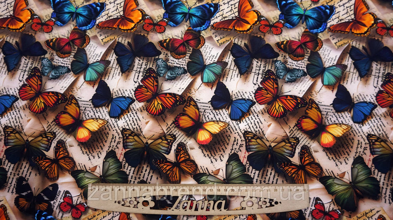 Стрейч-кулір різнокольоровий "Політ спогадів" (Туреччина), фото 1