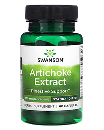 Artichoke Extract 250 мг Swanson 60 капсул