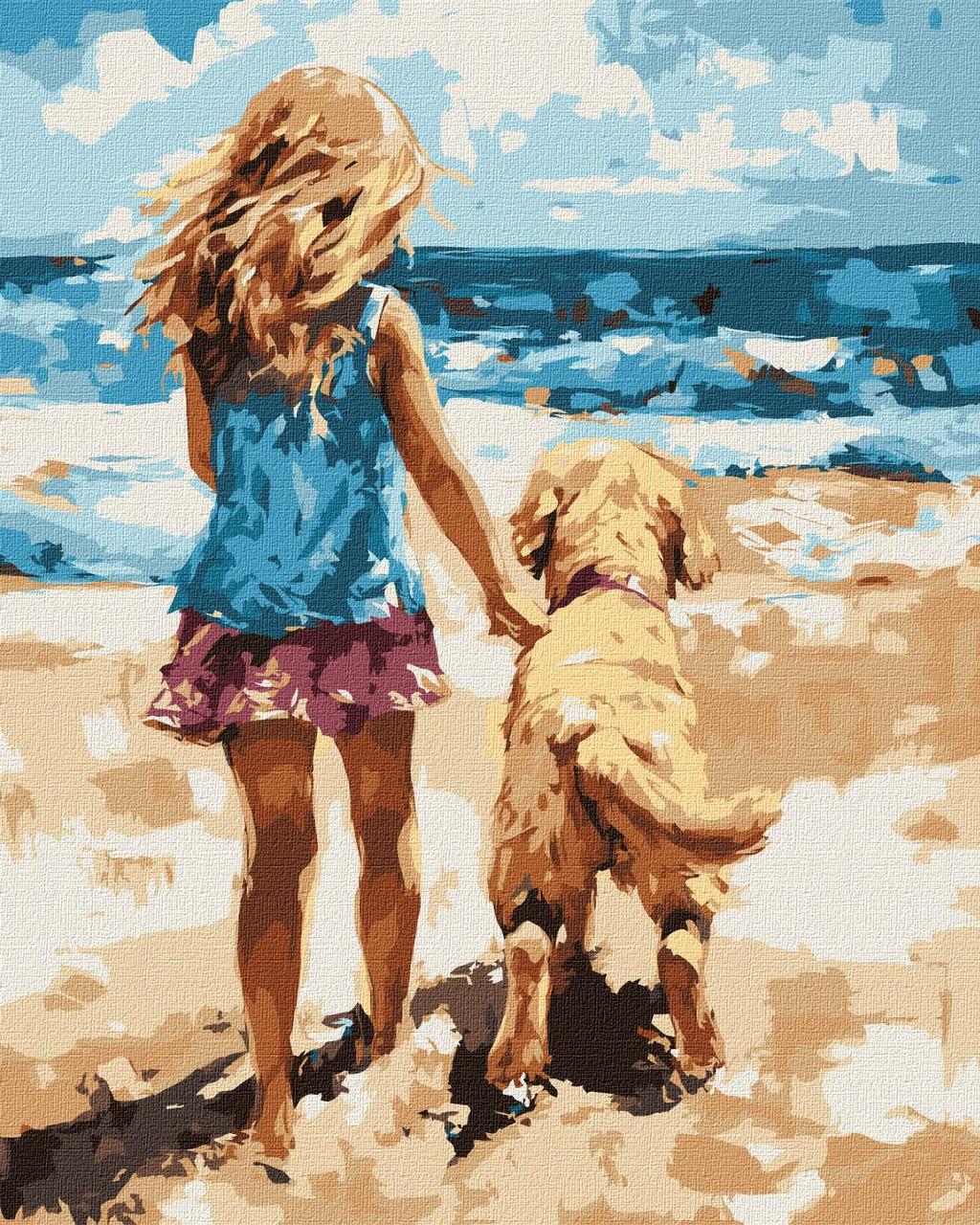 Картина за номерами 40×50 см. Завжди разом Ідейка KHO8490, фото 1