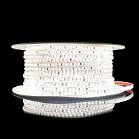 Світлодіодна LED стрічка PROLUM™ 220V; 2835\120; IP67; Series "S", Білий (5500-6000К)