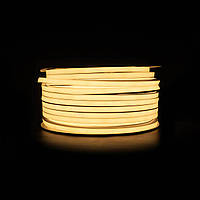 Світлодіодний неон PROLUM™ 12x12 , IP68, 220V, Series "NL", PRO, Теплий-Білий